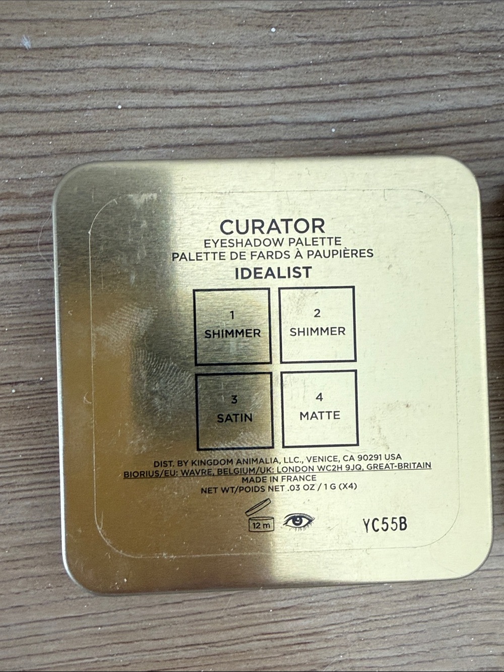Hourglass Dual 4-Shade Eyeshadow Quads — Pink & Warm Neutral - Picture 4 of 7